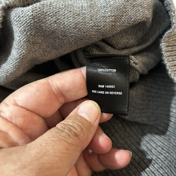 NWT Torrid Sequined "CHEERS" Sweater, 3XL, Gray Pullover, Cotton, Holidays - Picture 6 of 7